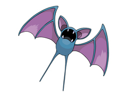 Zubat Pokemon Vector