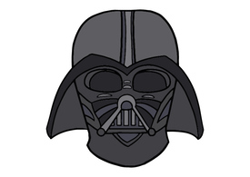 Darth Vader Mask Free Vector