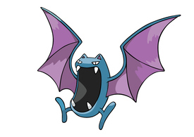 Golbat Pokemon Vector