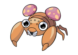 Paras Pokemon Vector