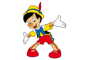 Pinocchio Disney Vector