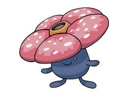 Vileplume Pokemon Vector