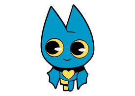 Adorabat Free Vector