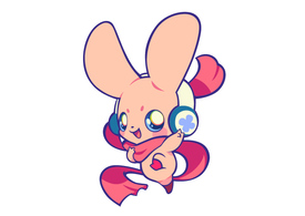 Cutemon Free Vector