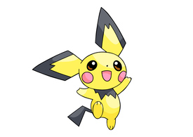 Pichu Pokemon Vector