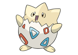 Togepi Pokemon Vector
