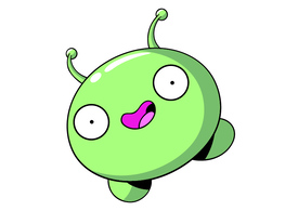 Mooncake Final Space Free Vector