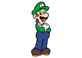Luigi Free Vector