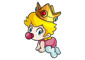 Baby Peach Vector
