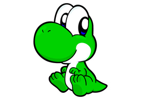 Baby Yoshi Vector