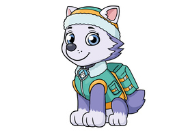 Everest Paw Patrol Free Vector