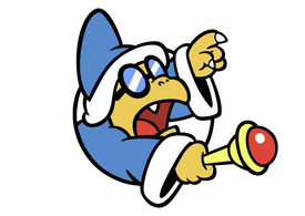 Kamek Super Mario Free Vector