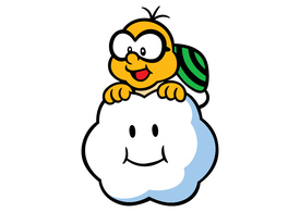 Lakitu Nintendo Vector