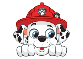 PAW Patrol Marshall Free Vector