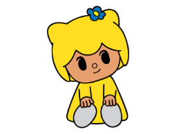Bea from Pocoyo Free Vector