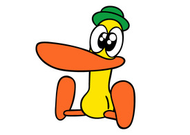 Pato the Duck Pocoyo Vector