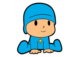 Pocoyo Free Cartoon Style Vector