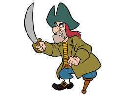 Bill Jukes Pirate Free Vector