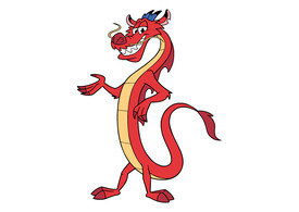 Mushu From Mulan Free Vector